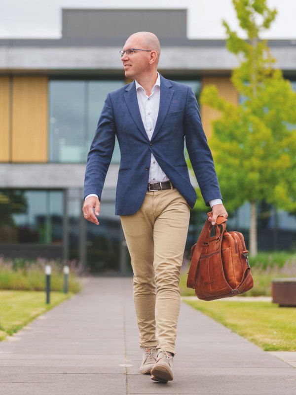 Micha Oosthoek en Ren&eacute; Koppert