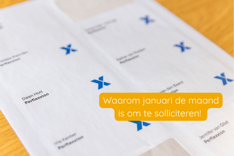 Waarom januari de maand is om te solliciteren!